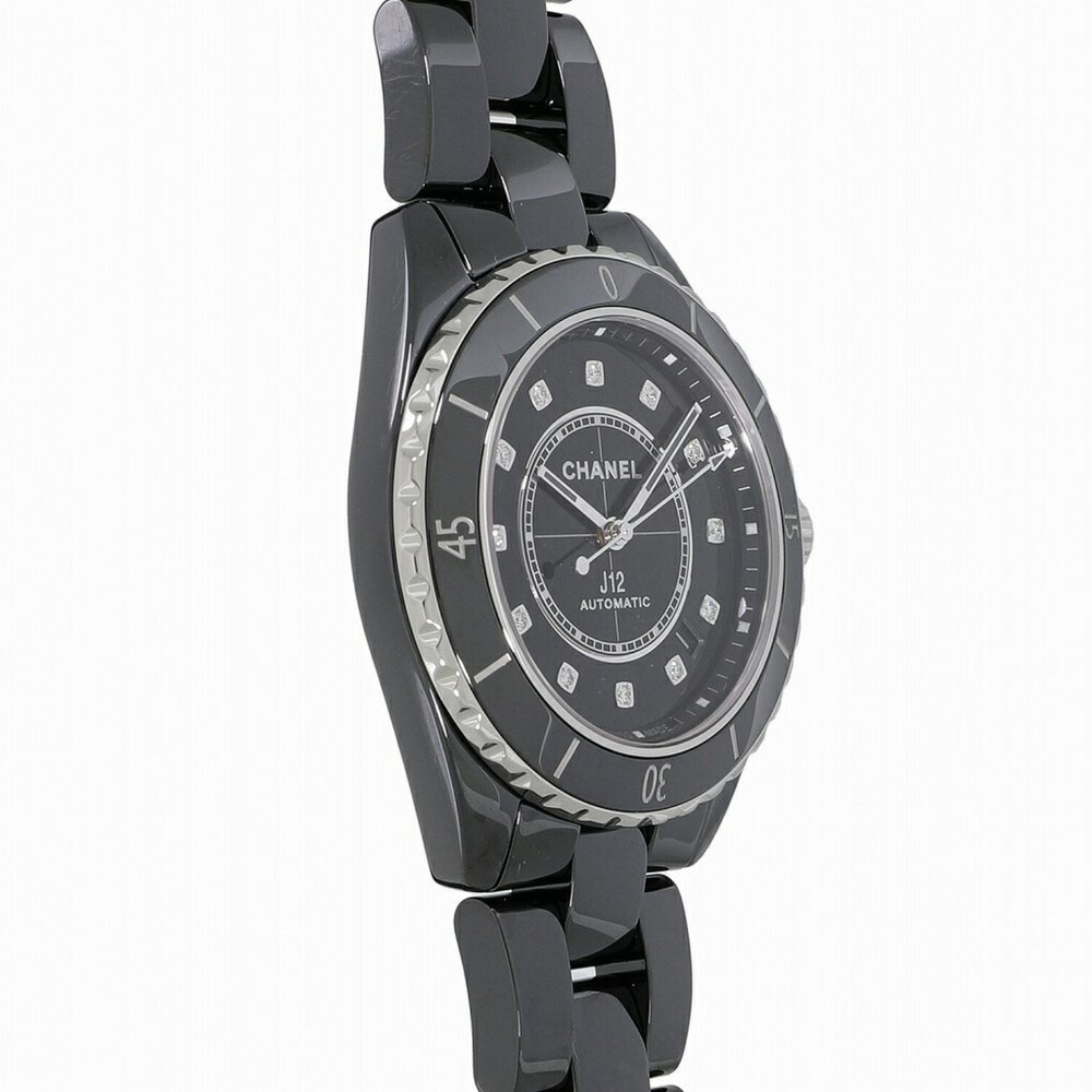 Chanel J12 Black Ceramic 38mm H5702 Unisex Watch - Picture 3 of 7